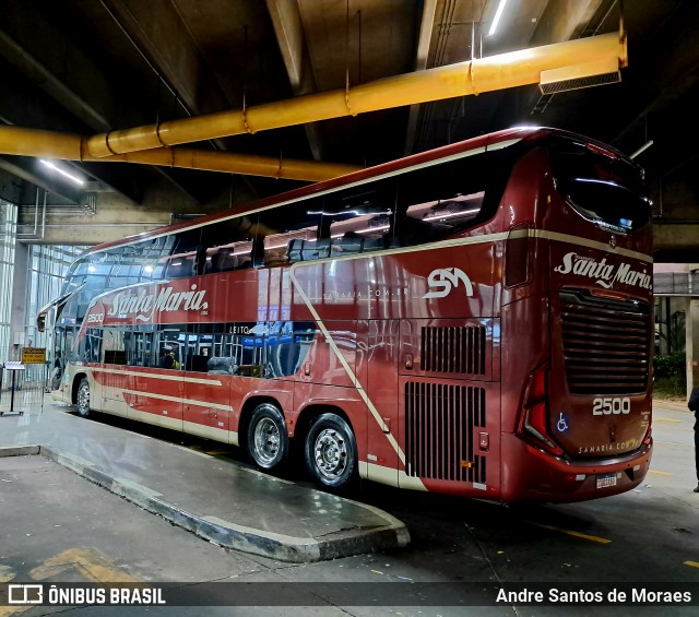 Santa Maria Fretamento e Turismo > Transportes Santa Maria(SP) 2500 na cidade de São Paulo, São Paulo, Brasil, por Andre Santos de Moraes. Número da foto: #13206034.