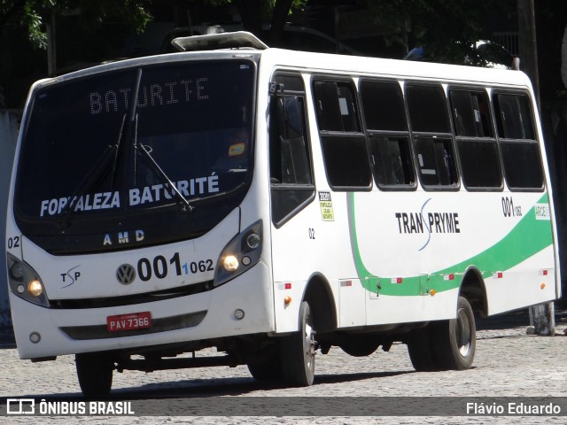 TransPryme 062 na cidade de Fortaleza, Ceará, Brasil, por Flávio Eduardo. Número da foto: #13206620.