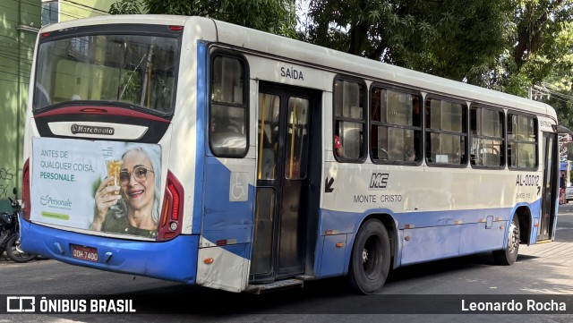 Auto Viação Monte Cristo AL-00012 na cidade de Belém, Pará, Brasil, por Leonardo Rocha. Número da foto: #13205888.