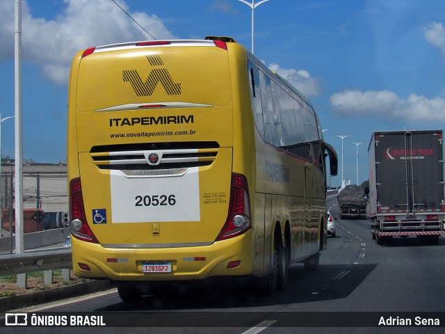 Viação Nova Itapemirim 20526 na cidade de Cariacica, Espírito Santo, Brasil, por Adrian Sena. Número da foto: #13205042.
