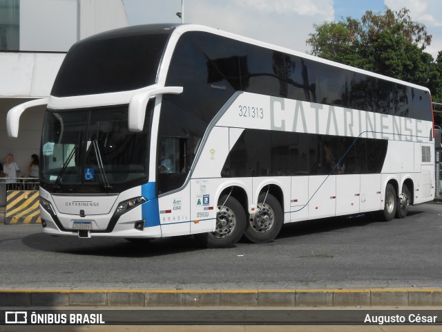 Auto Viação Catarinense 321313 na cidade de Rio de Janeiro, Rio de Janeiro, Brasil, por Augusto César. Número da foto: #13206200.