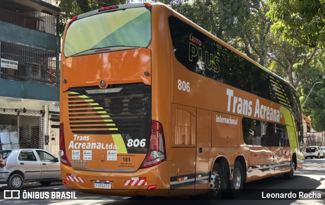 Empresa de Transporte Coletivo Trans Acreana 806 na cidade de Belém, Pará, Brasil, por Leonardo Rocha. Número da foto: #13205790.
