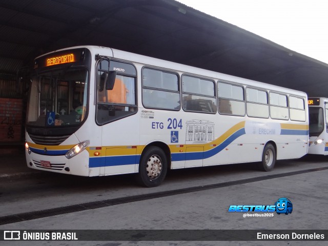 Empresa de Transportes Gaurama 204 na cidade de Erechim, Rio Grande do Sul, Brasil, por Emerson Dorneles. Número da foto: #13206404.