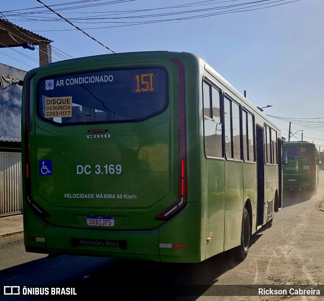 Transportes Santo Antônio DC 3.169 na cidade de Duque de Caxias, Rio de Janeiro, Brasil, por Rickson Cabreira. Número da foto: #13205856.