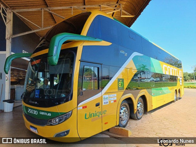 Empresa Gontijo de Transportes 25030 na cidade de Luz, Minas Gerais, Brasil, por Leonardo Nunes. Número da foto: #13205021.