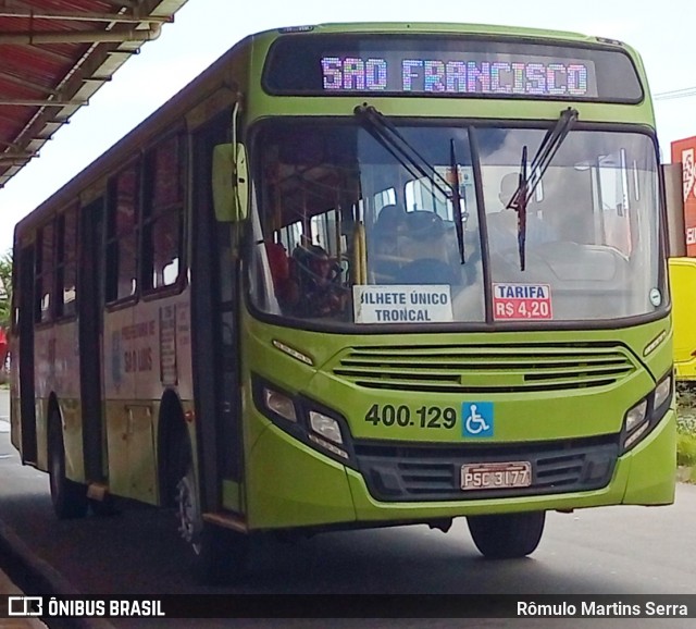 Viação Primor 400.129 na cidade de São Luís, Maranhão, Brasil, por Rômulo Martins Serra. Número da foto: #13204886.