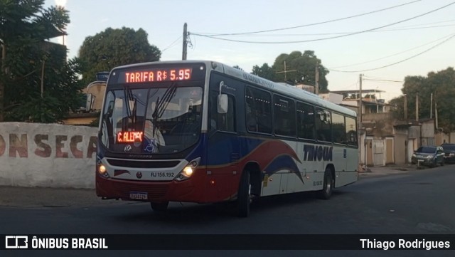 Transportadora Tinguá RJ 156.192 na cidade de Nova Iguaçu, Rio de Janeiro, Brasil, por Thiago Rodrigues. Número da foto: #13205428.