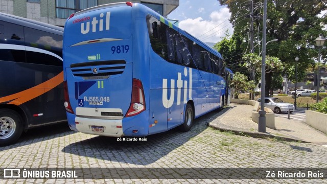 UTIL - União Transporte Interestadual de Luxo RJ 565.048 na cidade de Petrópolis, Rio de Janeiro, Brasil, por Zé Ricardo Reis. Número da foto: #13206190.
