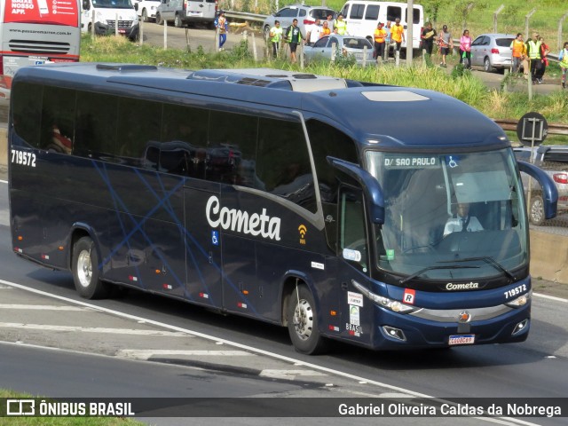 Viação Cometa 719572 na cidade de Aparecida, São Paulo, Brasil, por Gabriel Oliveira Caldas da Nobrega. Número da foto: #13205159.