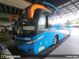 Empresa de Ônibus Pássaro Marron 5055 na cidade de Santos, São Paulo, Brasil, por Brenno Santos. Número da foto: #13205399.