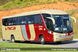Transportes Única Petrópolis RJ 163.053 na cidade de Aparecida, São Paulo, Brasil, por Paulo Henrique Pereira Borges. Número da foto: #13205716.