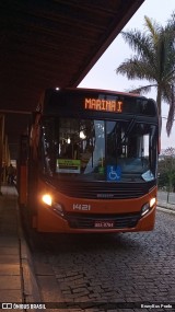 VCG - Viação Campos Gerais 1421 na cidade de Ponta Grossa, Paraná, Brasil, por BrunyBus Prado. Número da foto: #13205928.