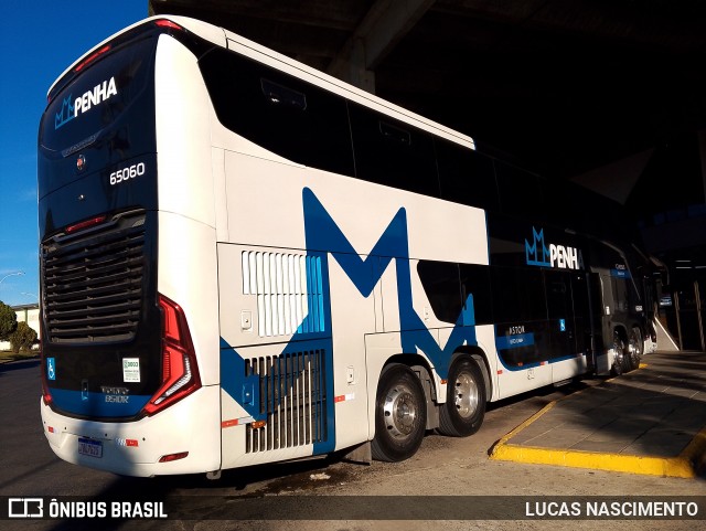 Empresa de Ônibus Nossa Senhora da Penha 65060 na cidade de Lages, Santa Catarina, Brasil, por LUCAS NASCIMENTO. Número da foto: #13208822.