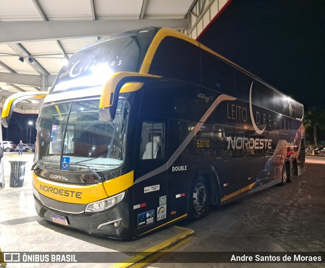 Expresso Nordeste 60110 na cidade de Registro, São Paulo, Brasil, por Andre Santos de Moraes. Número da foto: #13208046.