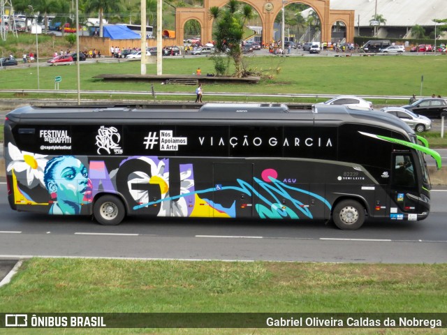 Viação Garcia 82239 na cidade de Aparecida, São Paulo, Brasil, por Gabriel Oliveira Caldas da Nobrega. Número da foto: #13207551.
