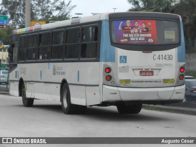 Real Auto Ônibus C41430 na cidade de Rio de Janeiro, Rio de Janeiro, Brasil, por Augusto César. Número da foto: #13209212.
