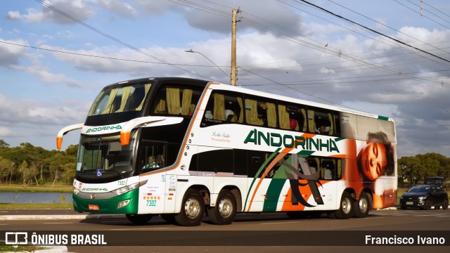 Empresa de Transportes Andorinha 7302 na cidade de Assis, São Paulo, Brasil, por Francisco Ivano. Número da foto: #13209391.