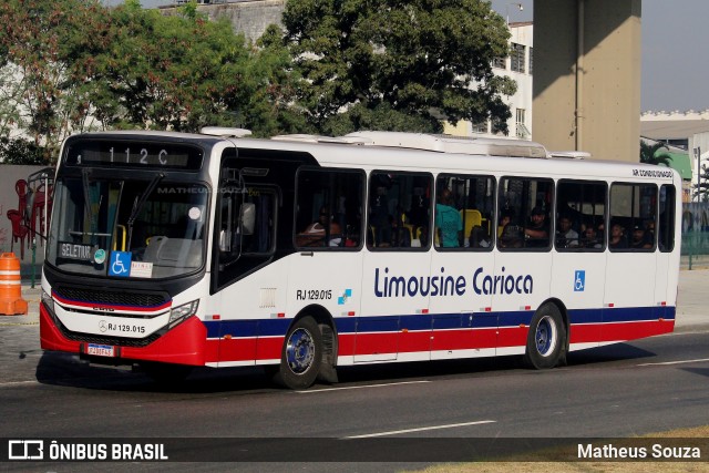 Empresa de Transportes Limousine Carioca RJ 129.015 na cidade de Rio de Janeiro, Rio de Janeiro, Brasil, por Matheus Souza. Número da foto: #13209232.