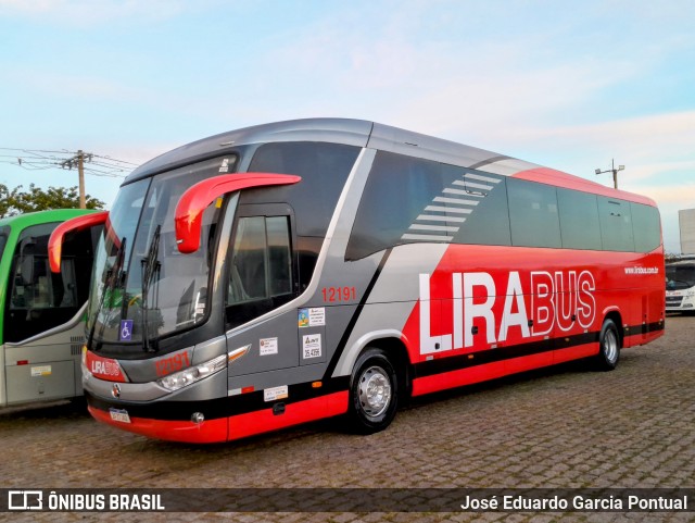 Lirabus 12191 na cidade de Hortolândia, São Paulo, Brasil, por José Eduardo Garcia Pontual. Número da foto: #13208314.