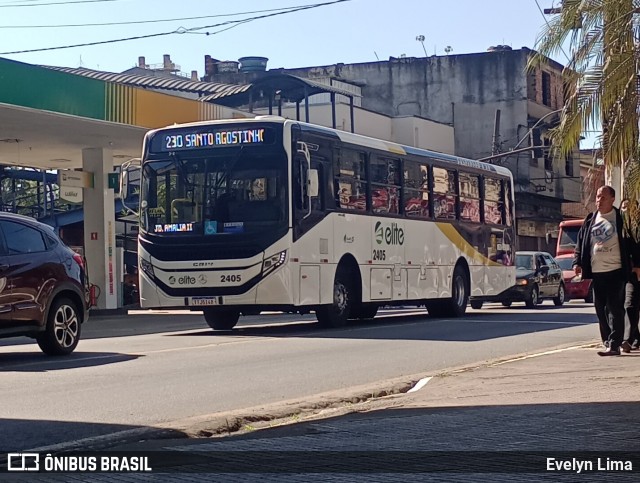 Viação Elite 2405 na cidade de Volta Redonda, Rio de Janeiro, Brasil, por Evelyn Lima. Número da foto: #13208887.