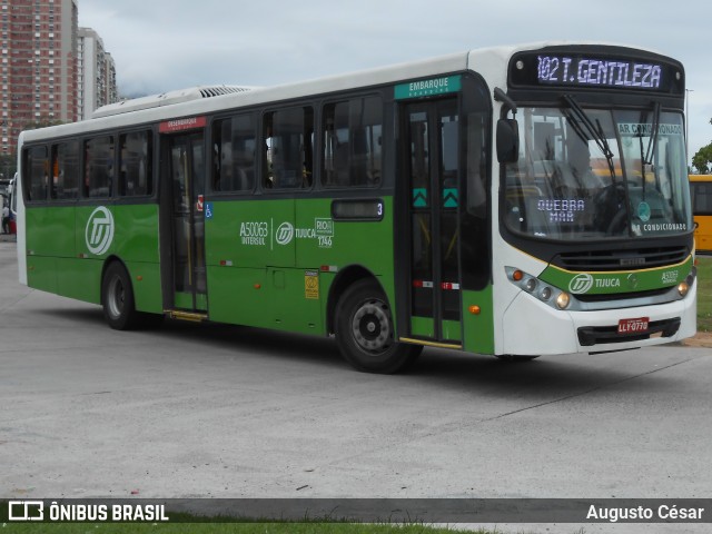 Tijuquinha - Auto Viação Tijuca A50063 na cidade de Rio de Janeiro, Rio de Janeiro, Brasil, por Augusto César. Número da foto: #13209209.