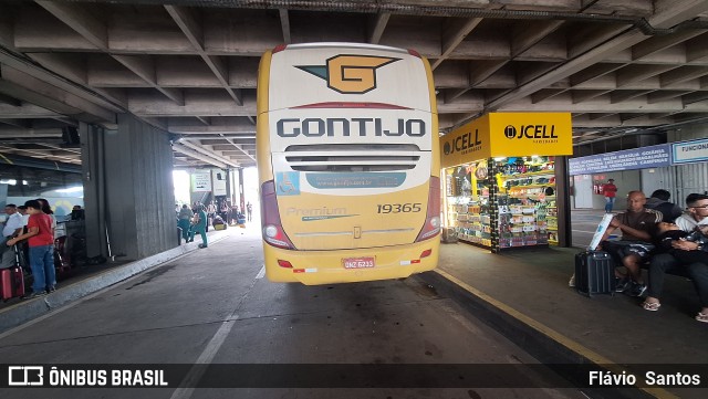 Empresa Gontijo de Transportes 19365 na cidade de Feira de Santana, Bahia, Brasil, por Flávio  Santos. Número da foto: #13209341.