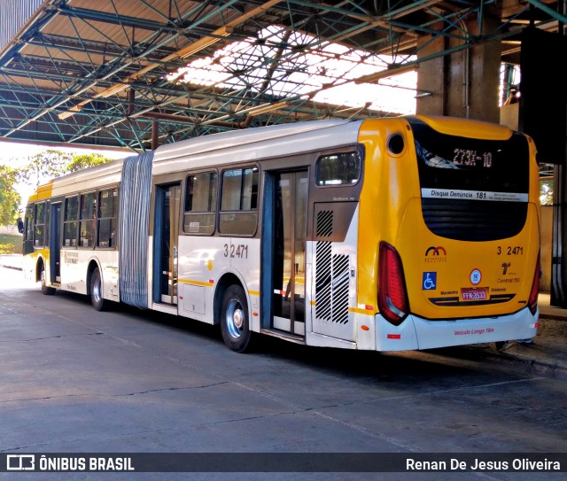 Viação Metrópole Paulista - Zona Leste 3 2471 na cidade de São Paulo, São Paulo, Brasil, por Renan De Jesus Oliveira. Número da foto: #13207487.