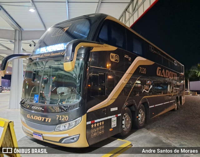 Auto Viação Gadotti 7120 na cidade de Registro, São Paulo, Brasil, por Andre Santos de Moraes. Número da foto: #13208042.