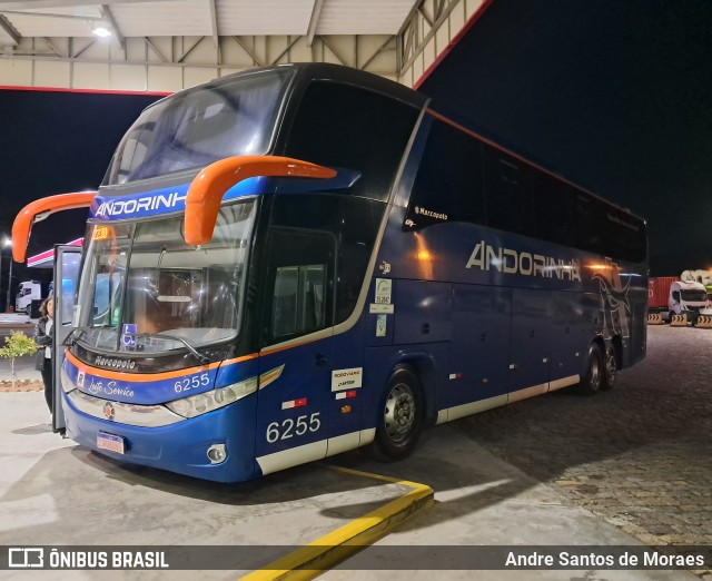 Empresa de Transportes Andorinha 6255 na cidade de Registro, São Paulo, Brasil, por Andre Santos de Moraes. Número da foto: #13208028.