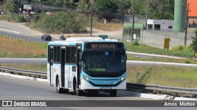 Rota Sol > Vega Transporte Urbano 35325 na cidade de Eusébio, Ceará, Brasil, por Amós  Mattos. Número da foto: #13208536.