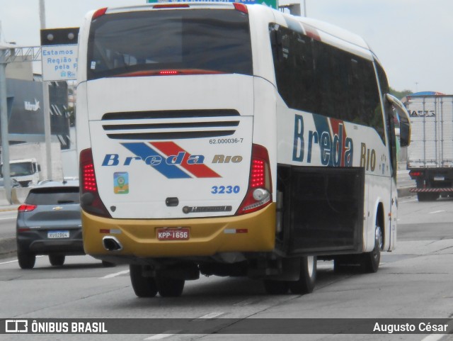 Breda Rio 3230 na cidade de Rio de Janeiro, Rio de Janeiro, Brasil, por Augusto César. Número da foto: #13209263.