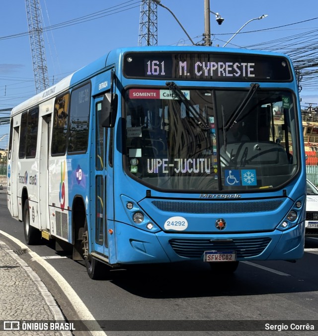 Unimar Transportes 24292 na cidade de Vitória, Espírito Santo, Brasil, por Sergio Corrêa. Número da foto: #13209374.