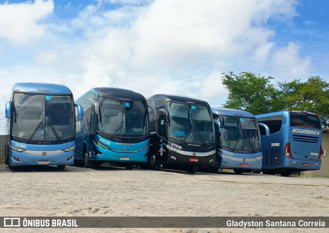 Viação Águia Branca 27530 na cidade de Aracaju, Sergipe, Brasil, por Gladyston Santana Correia. Número da foto: #13207589.