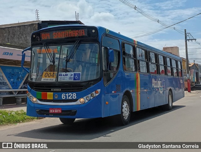 Viação Atalaia Transportes 6128 na cidade de Aracaju, Sergipe, Brasil, por Gladyston Santana Correia. Número da foto: #13207629.