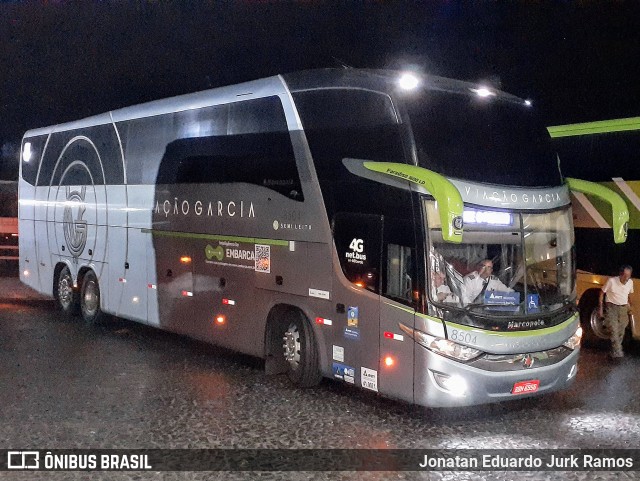Viação Garcia 8504 na cidade de Ponta Grossa, Paraná, Brasil, por Jonatan Eduardo Jurk Ramos. Número da foto: #13208325.