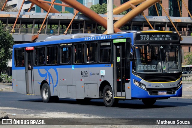 Viação Vila Real B11564 na cidade de Rio de Janeiro, Rio de Janeiro, Brasil, por Matheus Souza. Número da foto: #13209306.