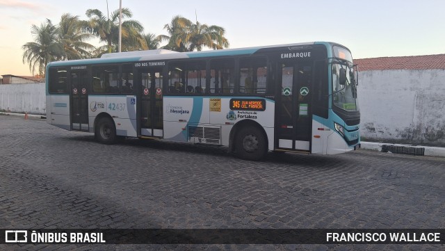 Auto Viação Dragão do Mar 42437 na cidade de Fortaleza, Ceará, Brasil, por FRANCISCO WALLACE. Número da foto: #13208779.