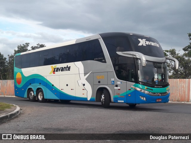 Viação Xavante 18400 na cidade de Brasília, Distrito Federal, Brasil, por Douglas Paternezi. Número da foto: #13208035.