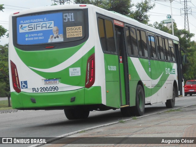 Viação São José RJ 200.090 na cidade de Nova Iguaçu, Rio de Janeiro, Brasil, por Augusto César. Número da foto: #13209249.