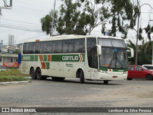 Empresa Gontijo de Transportes 20195 na cidade de Caruaru, Pernambuco, Brasil, por Lenilson da Silva Pessoa. Número da foto: #13208534.