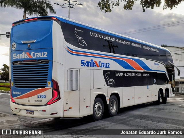 VUSC - Viação União Santa Cruz 5300 na cidade de Itajaí, Santa Catarina, Brasil, por Jonatan Eduardo Jurk Ramos. Número da foto: #13207372.
