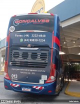 Gonçalves Transportes 013 na cidade de Balneário Piçarras, Santa Catarina, Brasil, por João Inácio. Número da foto: #13209068.