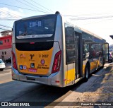 Viação Metrópole Paulista - Zona Leste 3 2057 na cidade de São Paulo, São Paulo, Brasil, por Renan De Jesus Oliveira. Número da foto: #13207489.