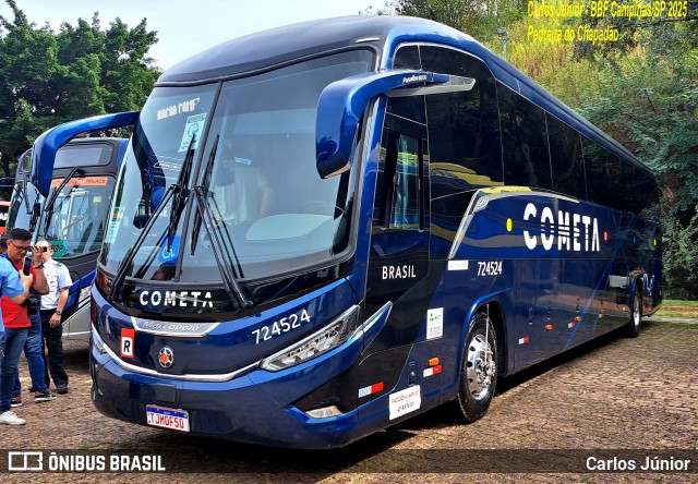 Viação Cometa 724524 na cidade de Campinas, São Paulo, Brasil, por Carlos Júnior. Número da foto: #13212104.