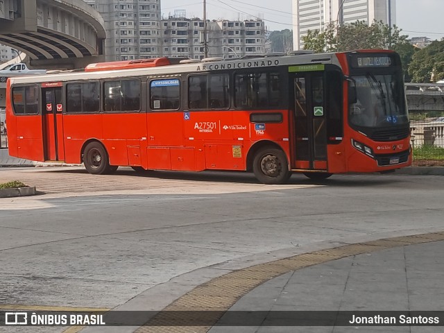 Transportes Vila Isabel A27501 na cidade de Rio de Janeiro, Rio de Janeiro, Brasil, por Jonathan Santoss. Número da foto: #13209569.