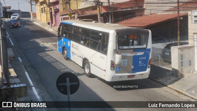 Transcooper > Norte Buss 2 6113 na cidade de São Paulo, São Paulo, Brasil, por Luiz Fernando Lopes. Número da foto: #13210722.