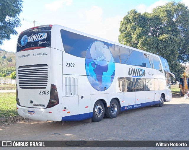 Única Turismo 2303 na cidade de Governador Valadares, Minas Gerais, Brasil, por Wilton Roberto. Número da foto: #13212456.