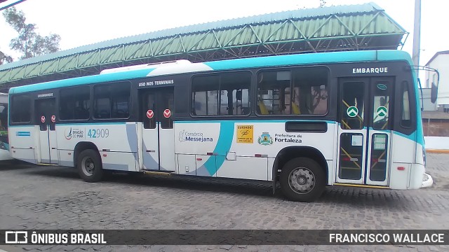 Auto Viação Dragão do Mar 42909 na cidade de Fortaleza, Ceará, Brasil, por FRANCISCO WALLACE. Número da foto: #13210575.