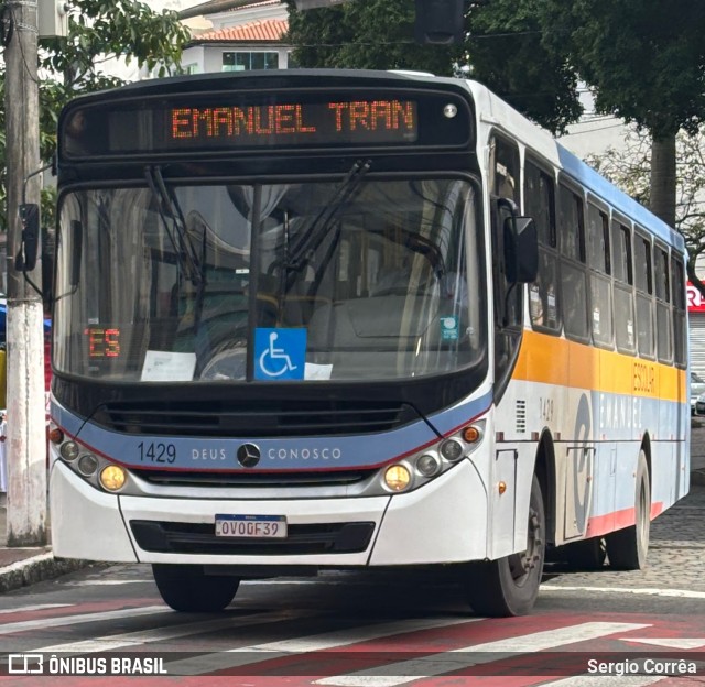 Emanuel Transportes 1429 na cidade de Vitória, Espírito Santo, Brasil, por Sergio Corrêa. Número da foto: #13212682.