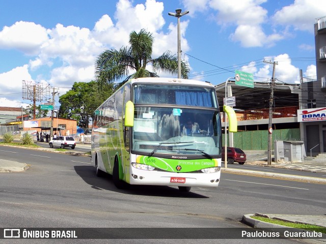 Expresso Princesa dos Campos 5696 na cidade de Ponta Grossa, Paraná, Brasil, por Paulobuss  Guaratuba. Número da foto: #13212326.